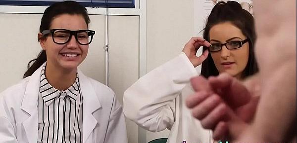  Cfnm nurses watch patient